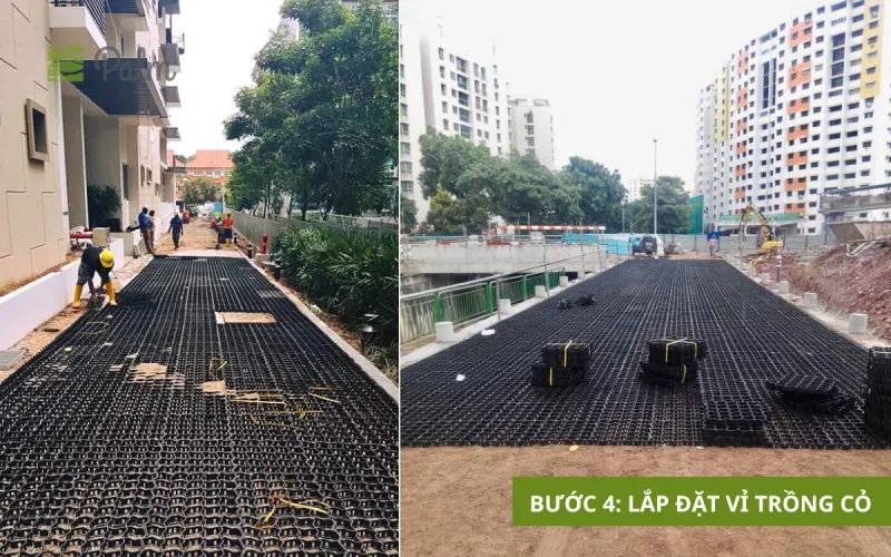 Vỉ Trồng Cỏ Chịu Lực | Tất Tần Tật Về Lợi Ích, Ứng Dụng Và Cách Lắp Đặt